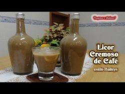 LICOR CREMOSO DE CAFÉ estilo Baileys – en Castellano